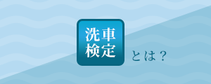 洗車検定とは